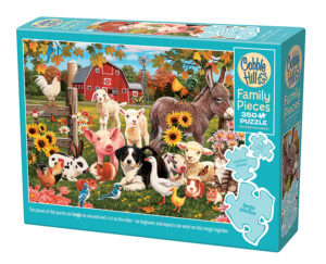 Family Farm 350pc puzzle, family-style