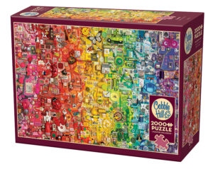 Rainbow 2000-piece puzzle