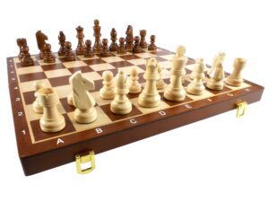 15″ Folding Alphanumeric Chess