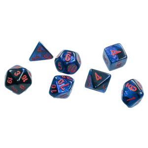 7-Set Cube Mini Gemini Black Starlight with Red