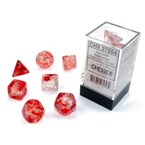 7-Set Cube Luminary Nebula Red with Silver