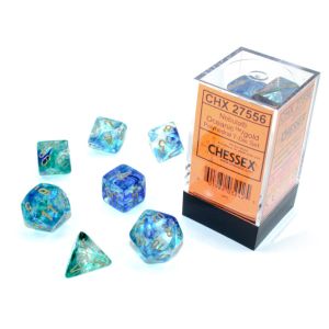 7-Set Cube Luminary Nebula Oceanic with Gold