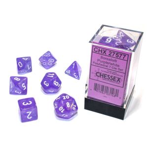 7-Set Cube Borealis Luminary Purple with White