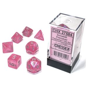 7-Set Cube Borealis Luminary Pink with Silver