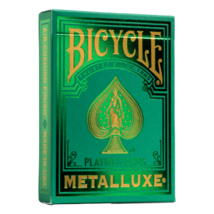 Bicycle Playing Cards: Metalluxe Green