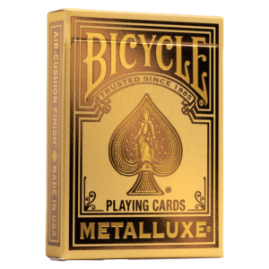 Bicycle Playing Cards: Metalluxe Gold