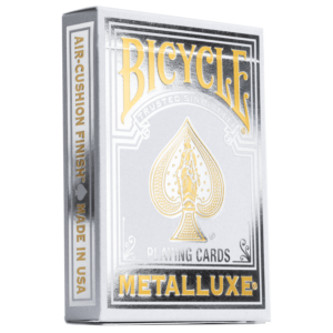 Bicycle Playing Cards: Metalluxe Silver