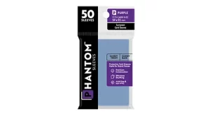 Phantom Card Sleeves: Purple – 59 X 92 – Glossy/Matte