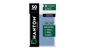 Phantom Card Sleeves: Evergreen – 88 X 125 – Glossy/Matte