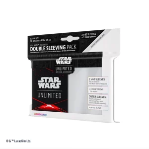 Star Wars Unlimited: Double Sleeving Pack – Space Red