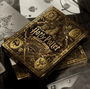 Harry Potter cards yellow