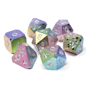 Nebula Rain RPG Dice Set