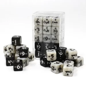 Power and Toughness Dice MTG