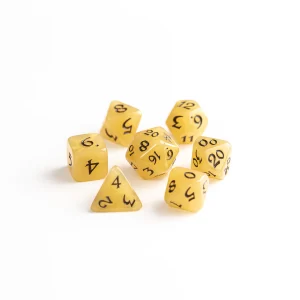 Whipped Honey RPG Dice Set