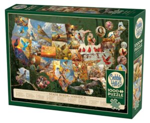 State Birds of America 1000pc puzzle