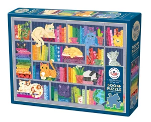 Rainbow Cats 500-piece Puzzle