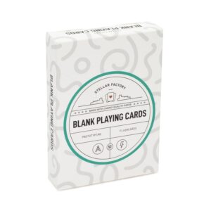 Blank Playing Cards