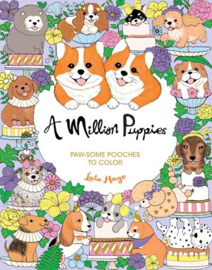 A Million Puppies Coloring Book