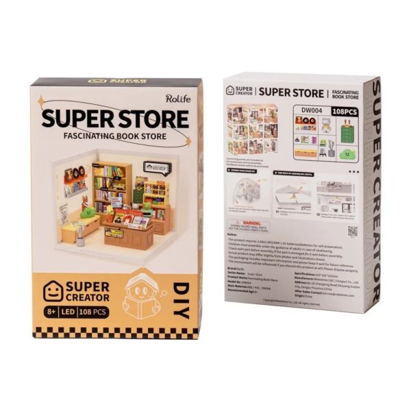 Super Creator Fascinating Book Store