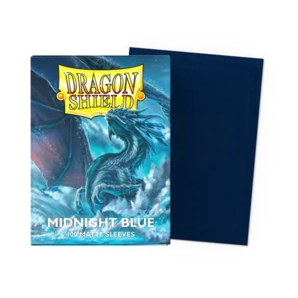Dragon Shield Sleeves - Matte - Midnight Blue (100)