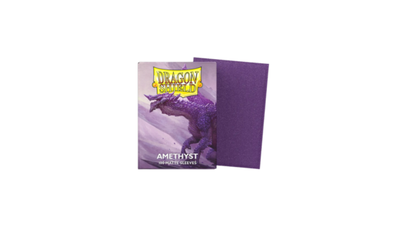 Dragon Shield Sleeves - Matte Amethyst (100)