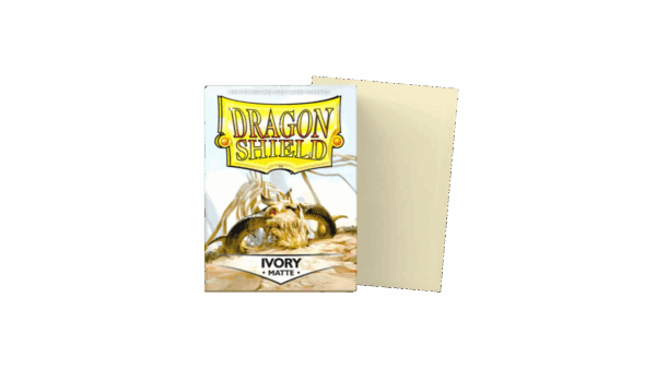 Dragon Shield Sleeves - Matte - Ivory 100
