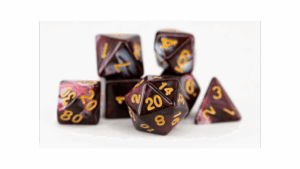 Blood Marble RPG Dice
