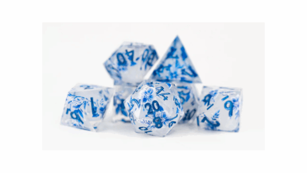 High Tea Double Cast Sharp Edge Dice