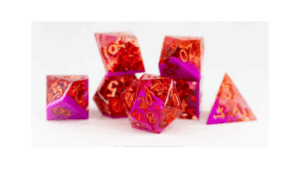 Lutinsheart Sharp Edge RPG Dice